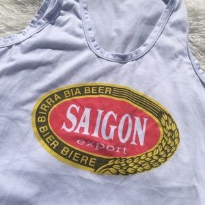 Beer graphic tank topic